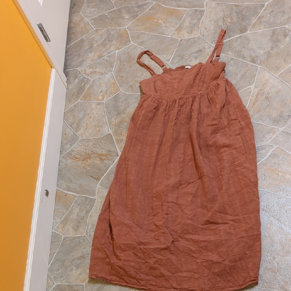 Gentle Fawn Sz. medium Casual Dress in Warm Brown